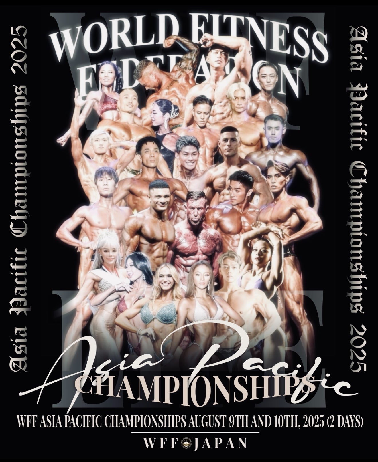 WFF ASIA PACIFIC CHAMPIONSHIPS  TOKYO JAPAN 2025年8月9日10日開催決定